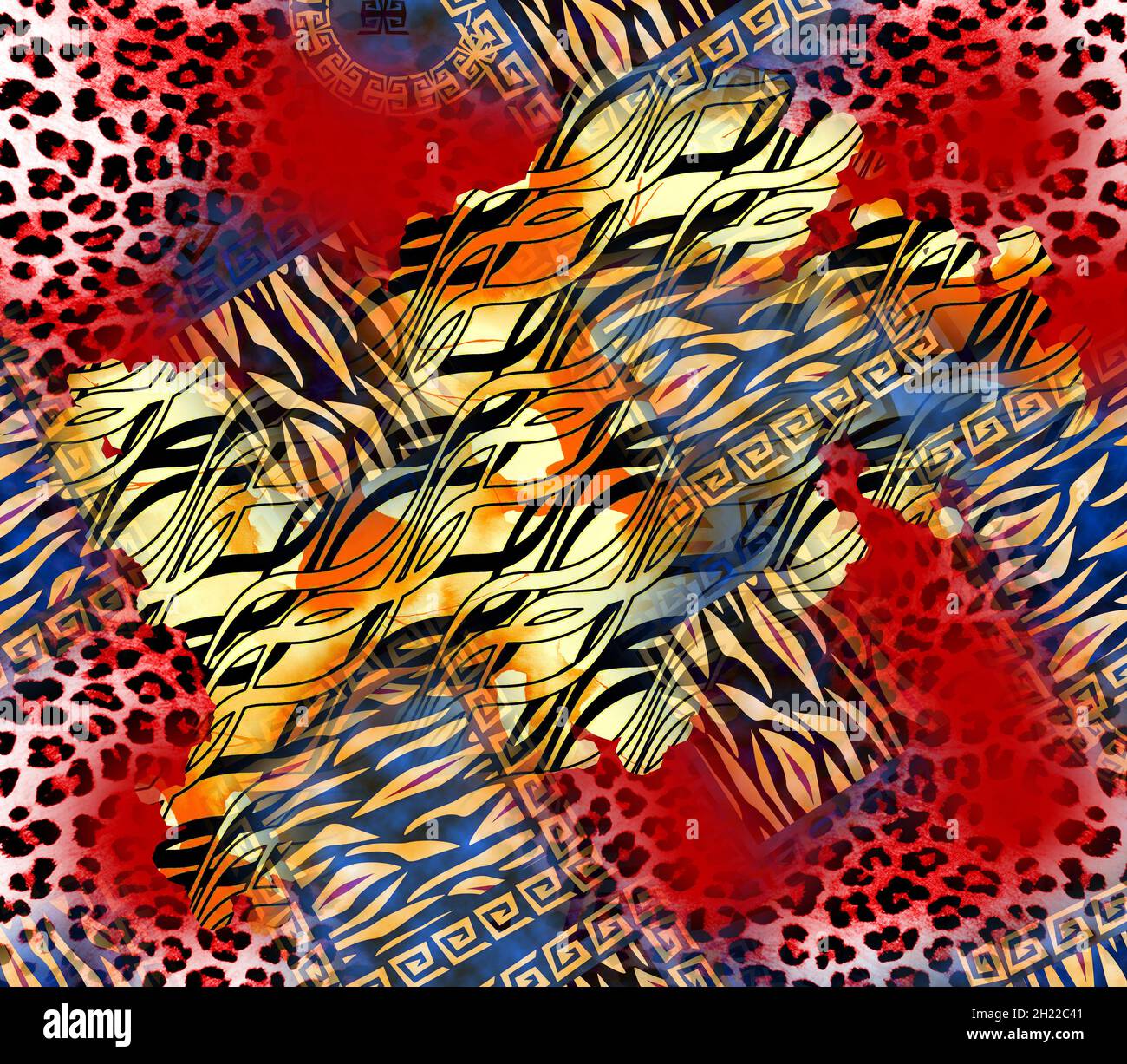 textile fabric print patterns, fashion designs Stock Photo - Alamy