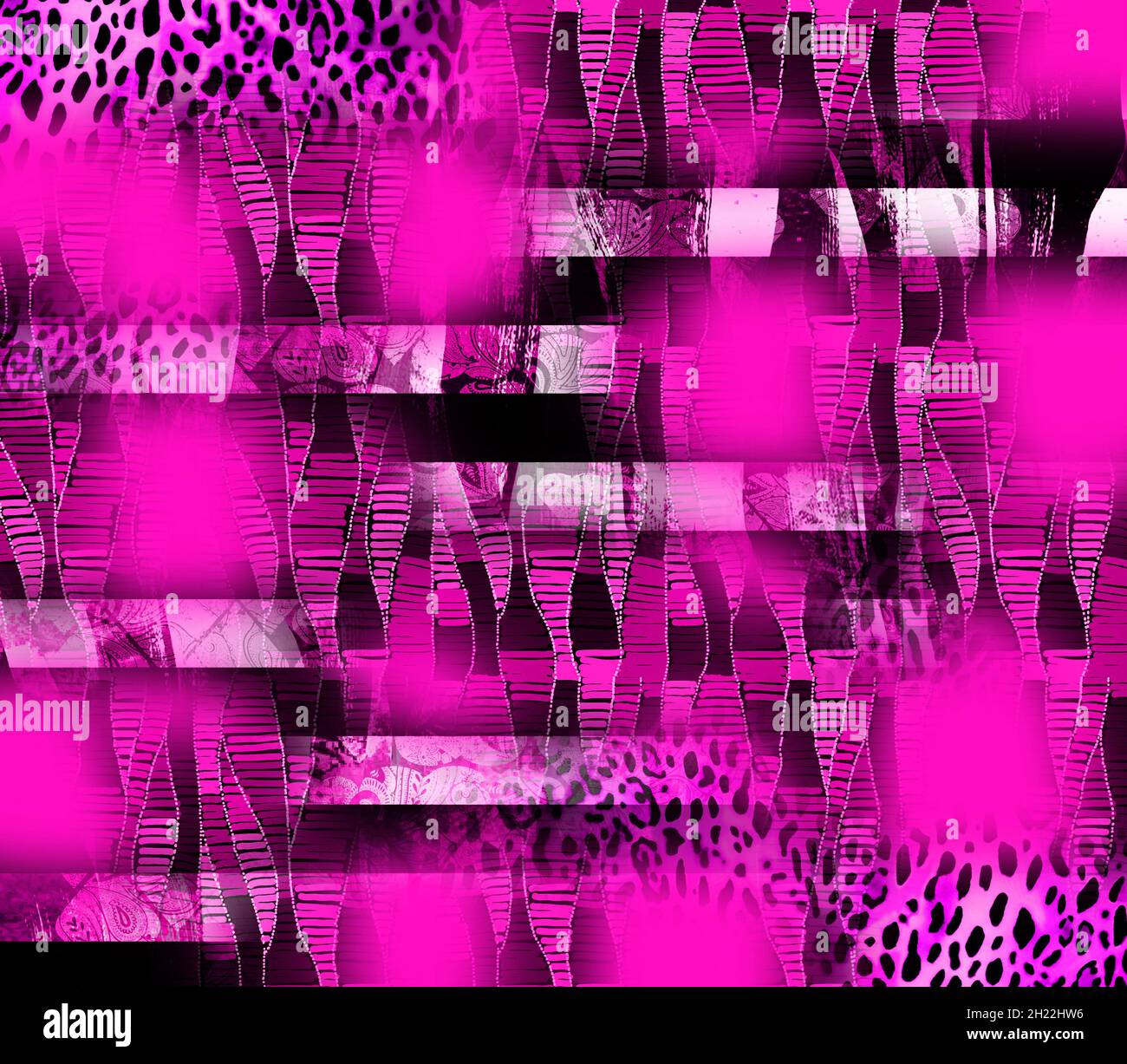 colorful animal prints, fabric patterns Stock Photo Alamy