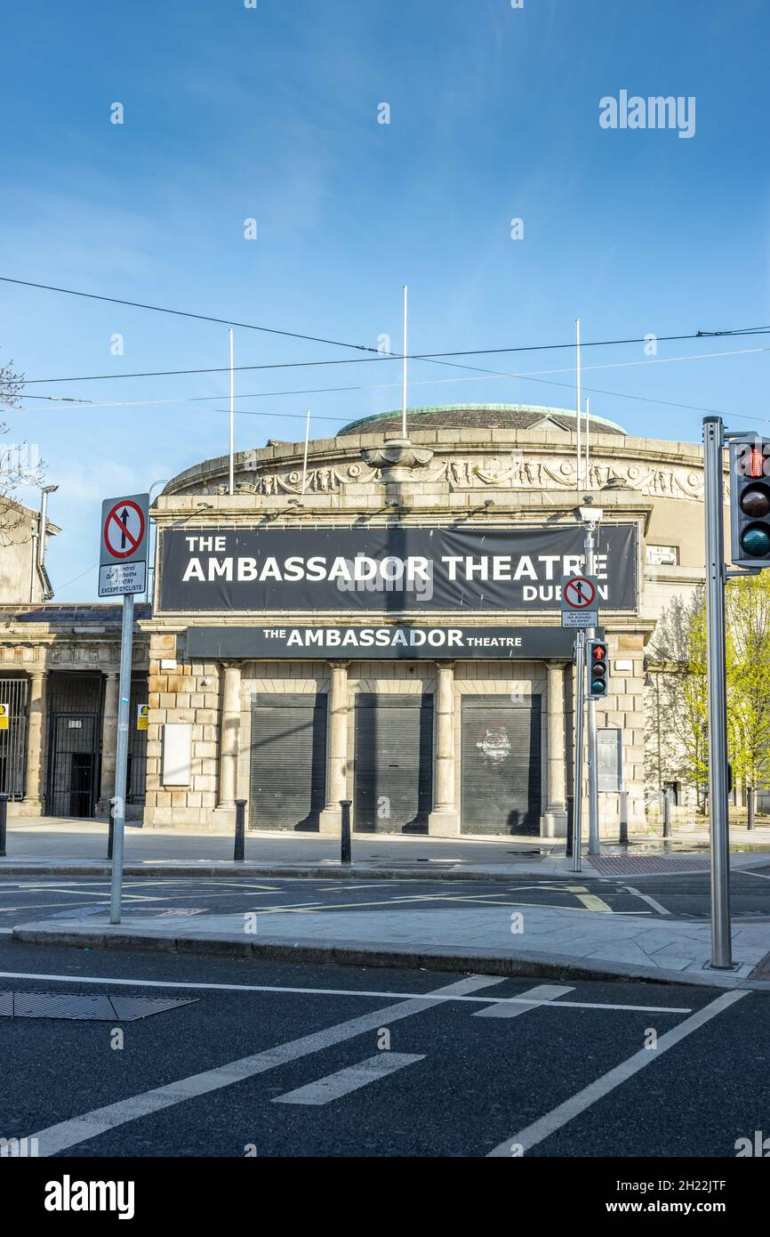 DUBLIN IRELAND Apr 23 2021 A Scenic Shot Of The Ambassador Theatre 