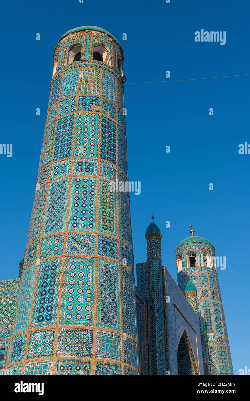 Blue Mosque, Mazar-E-Sharif, Afghanistan Stock Photo - Alamy