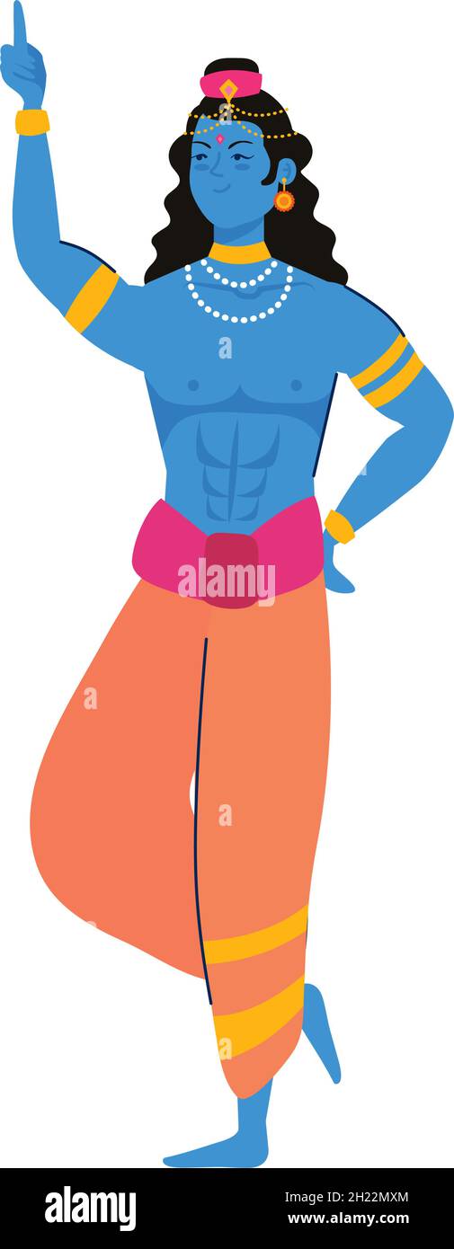 lord krishna character Stock Vector Image & Art Alamy