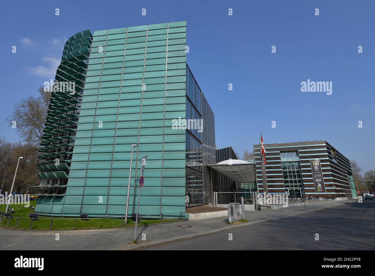 Nordic Embassies, Rauchstrasse, Tiergarten, Mitte, Berlin, Germany Stock Photo