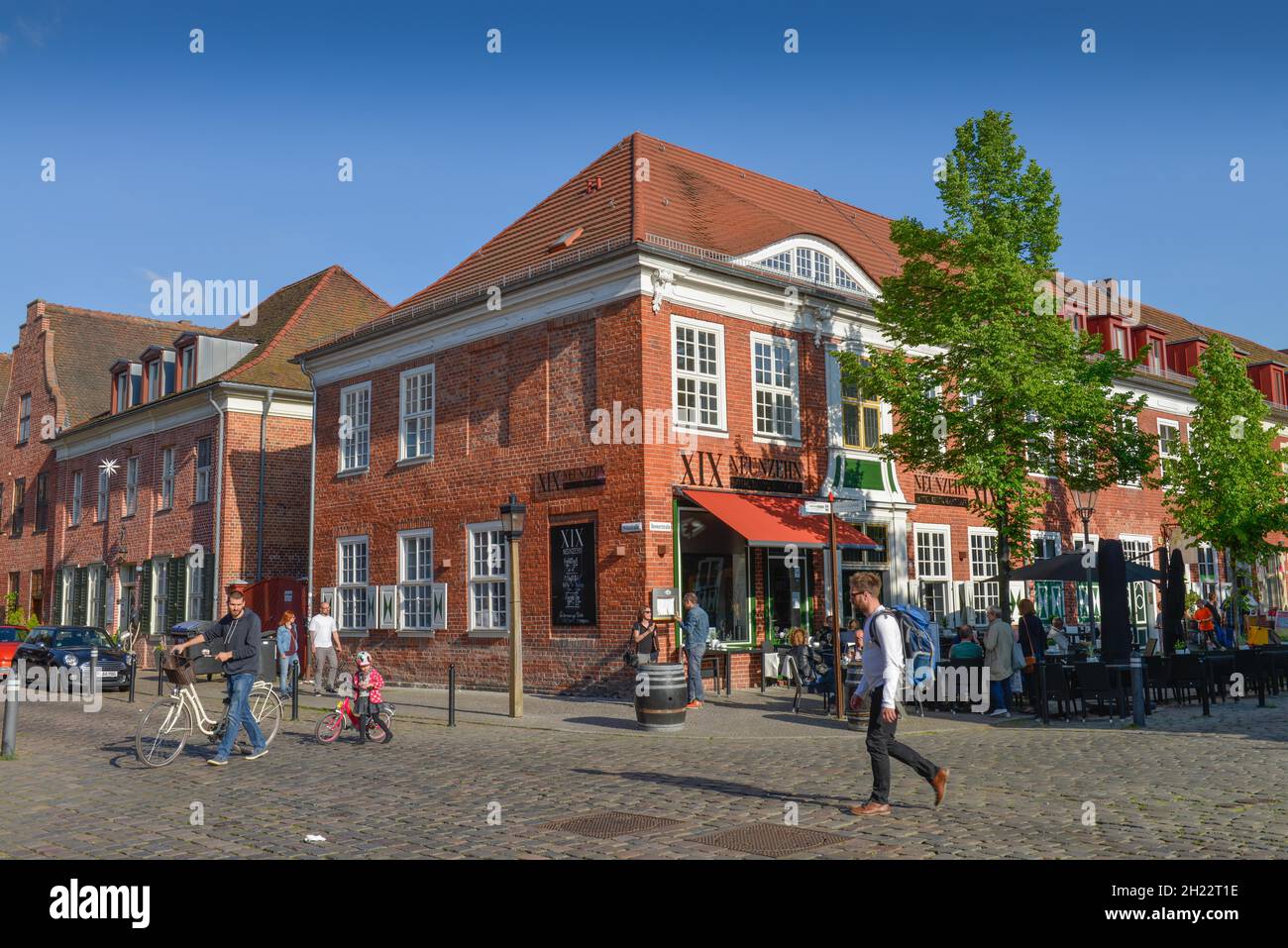 Dutch Quarter, Mittelstrasse, Potsdam, Brandenburg, Germany Stock Photo