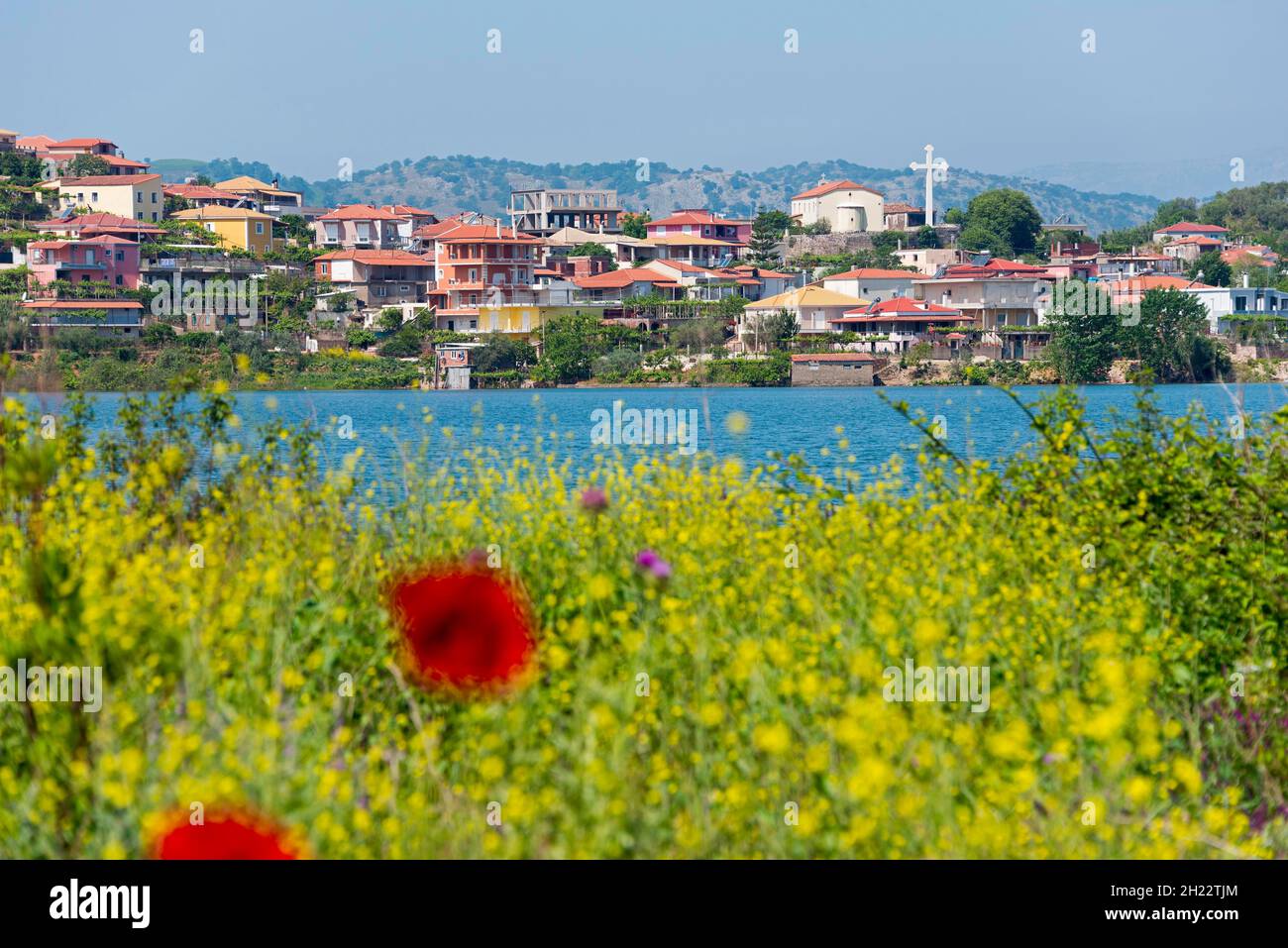 Mursi and Mursi Reservoir, Vlore County, Albania Stock Photo Alamy