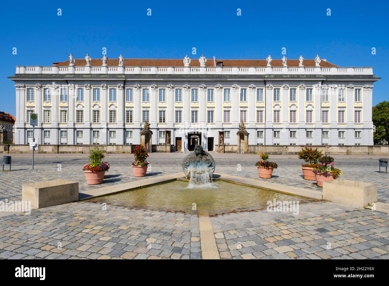 Margravial Residence Ansbach Palace, Ansbach, Franconia, Bavaria ...