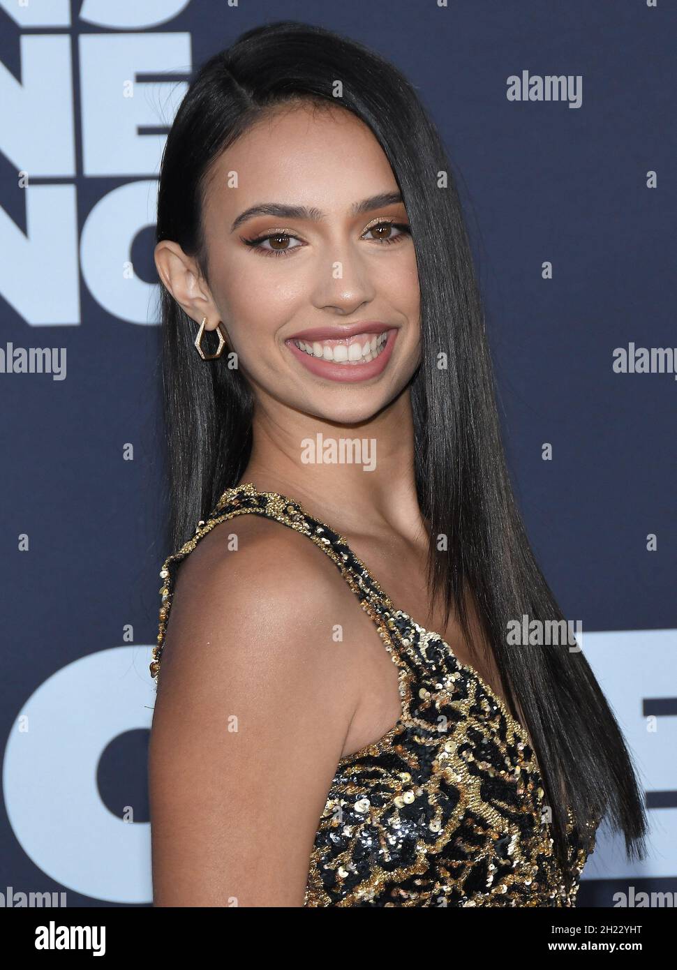 Hollywood, CA, October 19, 2021. Kylie Cantrall arrives at Disney