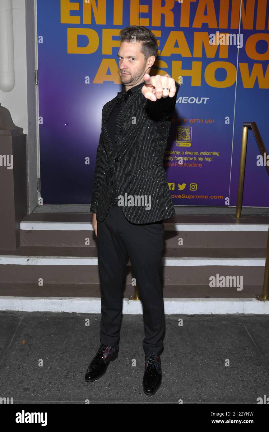 New York, USA. 19th Oct, 2021. Andrew Bancroft attends ”Freestyle Love ...