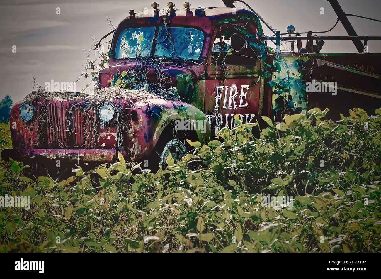 American lafrance fire truck hi-res stock photography and images - Alamy