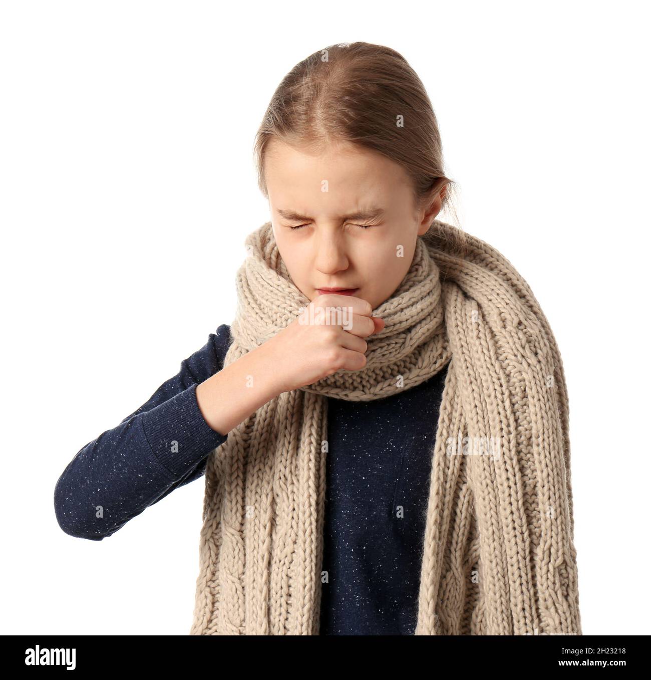 Child coughing chest hires stock photography and images Alamy