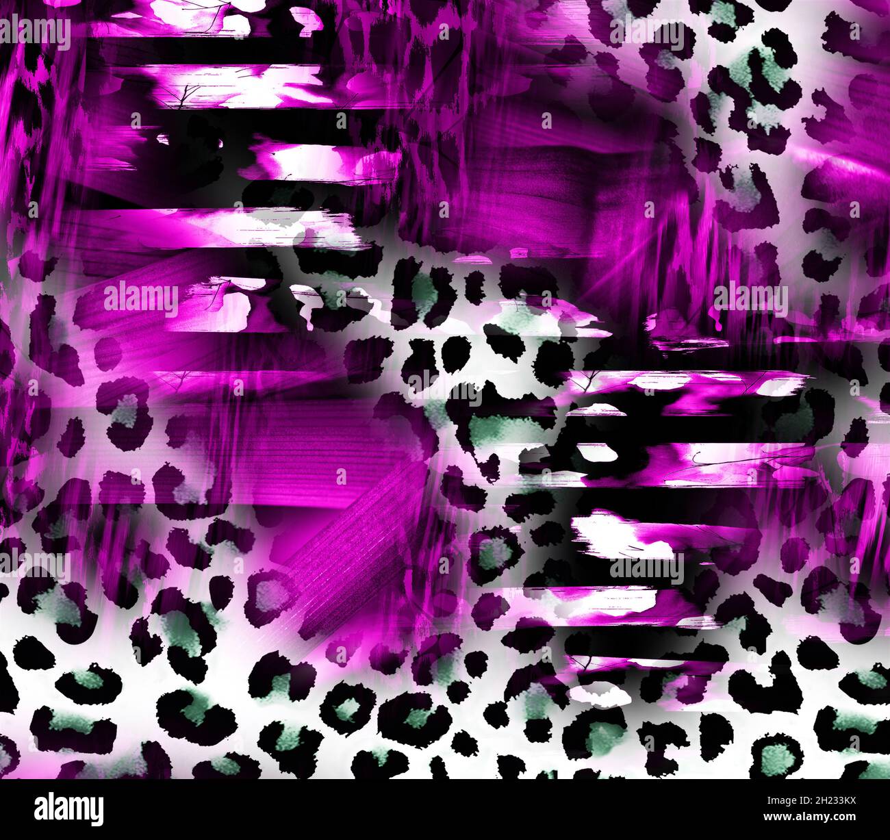 colorful animal prints, fabric patterns Stock Photo Alamy