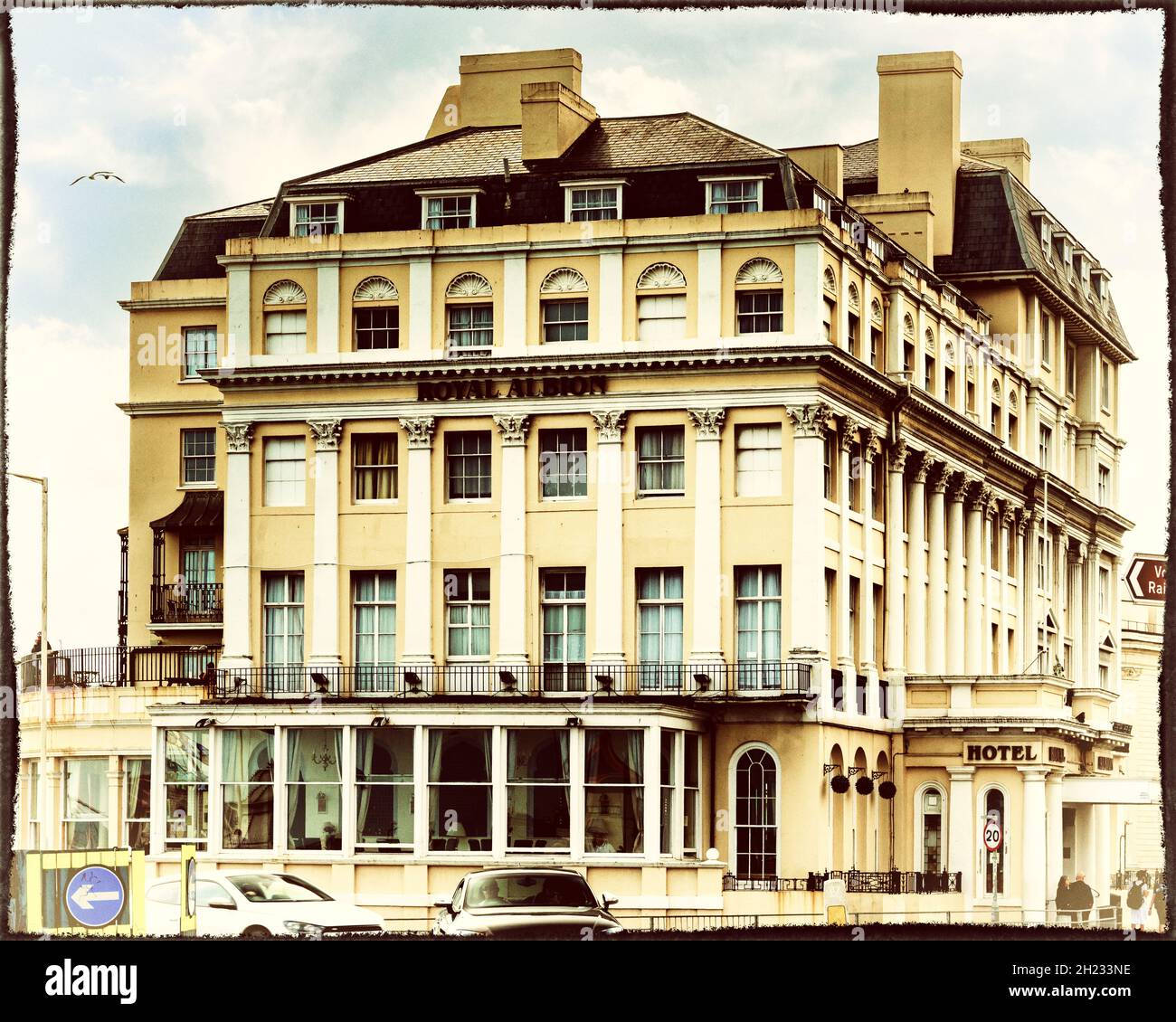Royal Albion, Brighton, U.K.- various Stock Photo