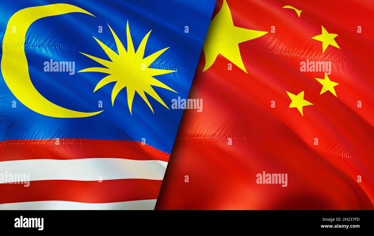 Waving Flag China Malaysia High Resolution Stock Photography And Images Alamy