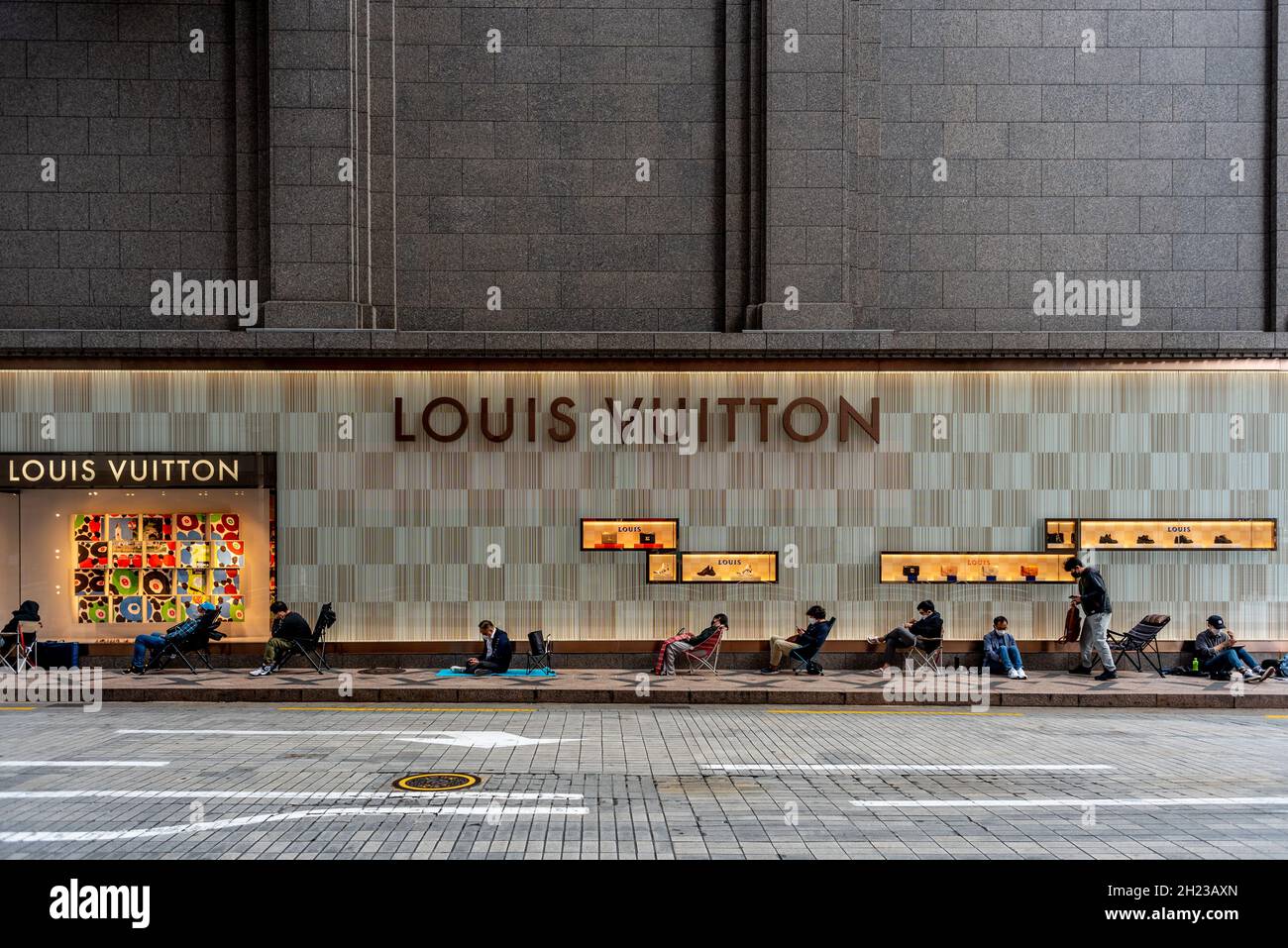 Louis Vuitton store building exterior in Seoul, South Korea, on Stock  Footage Video - Getty Images
