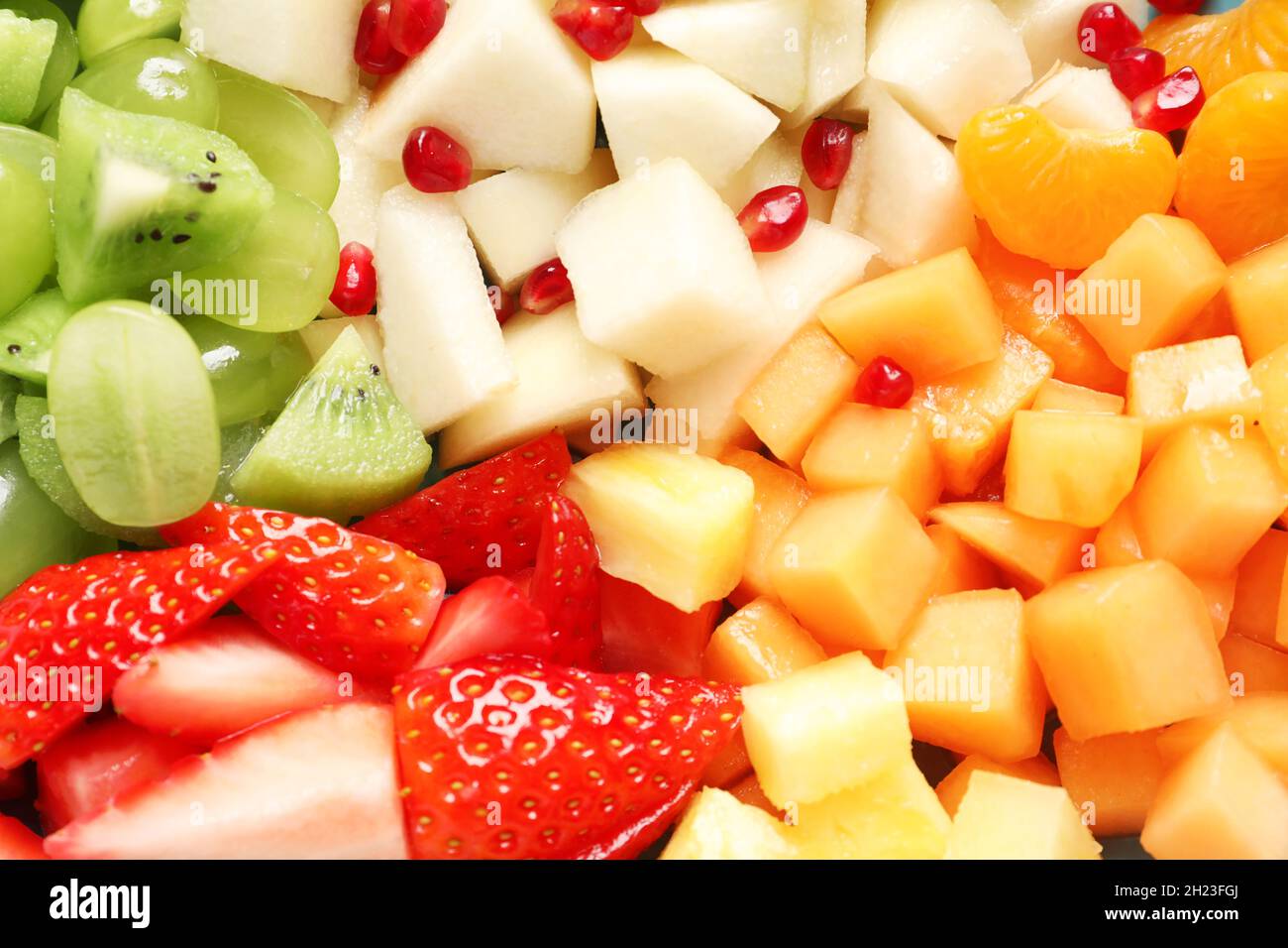 Different fresh cut fruits, closeup Stock Photo Alamy