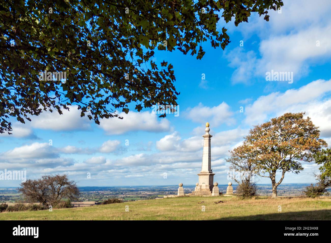 An Area Of Natural Beauty,the monument erected 1904 to remember the 148