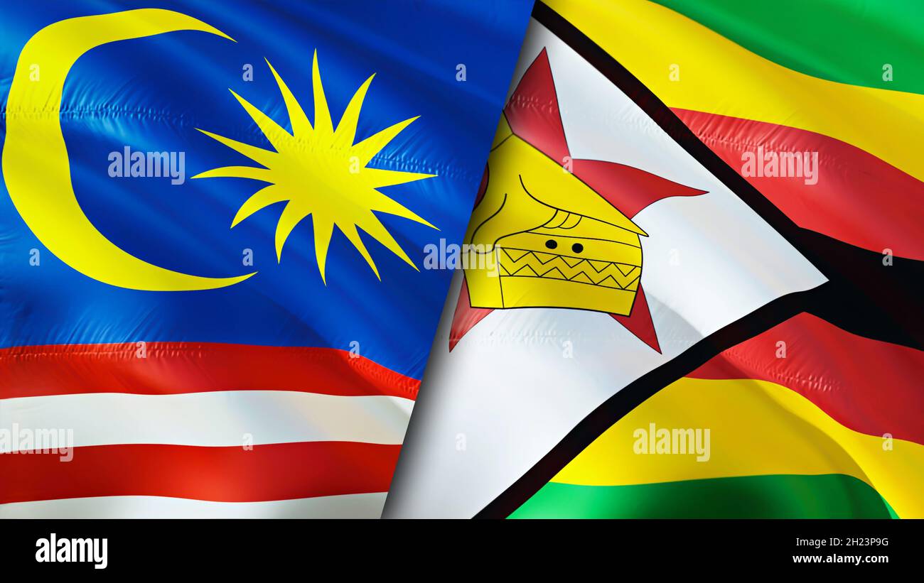 Malaysia zimbabwe flag hi-res stock photography and images - Alamy