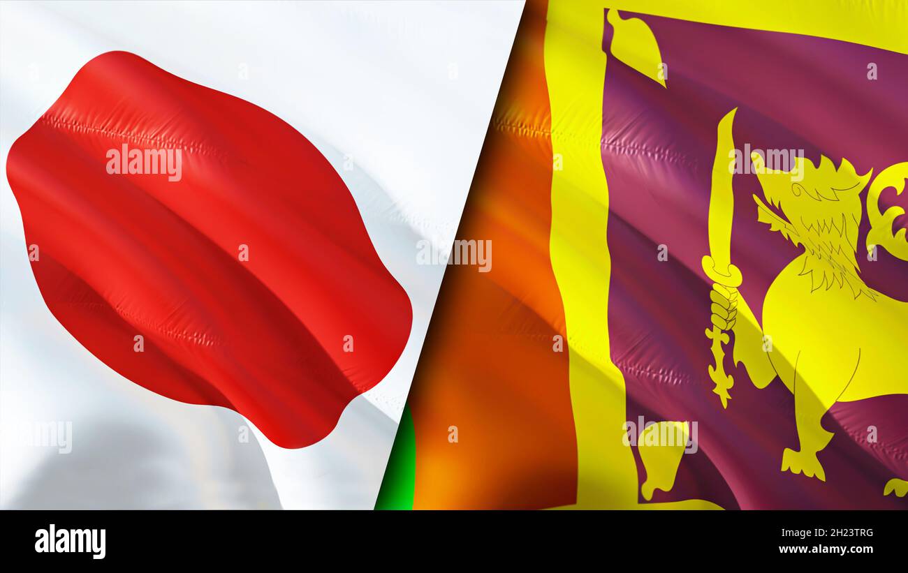 Japan sri lanka flag hi-res stock photography and images - Alamy