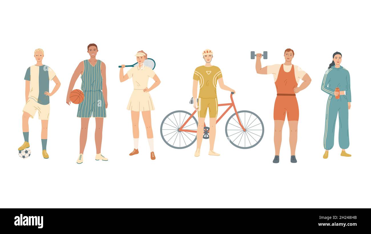 Professional female weight lifter Stock Vector Images - Alamy