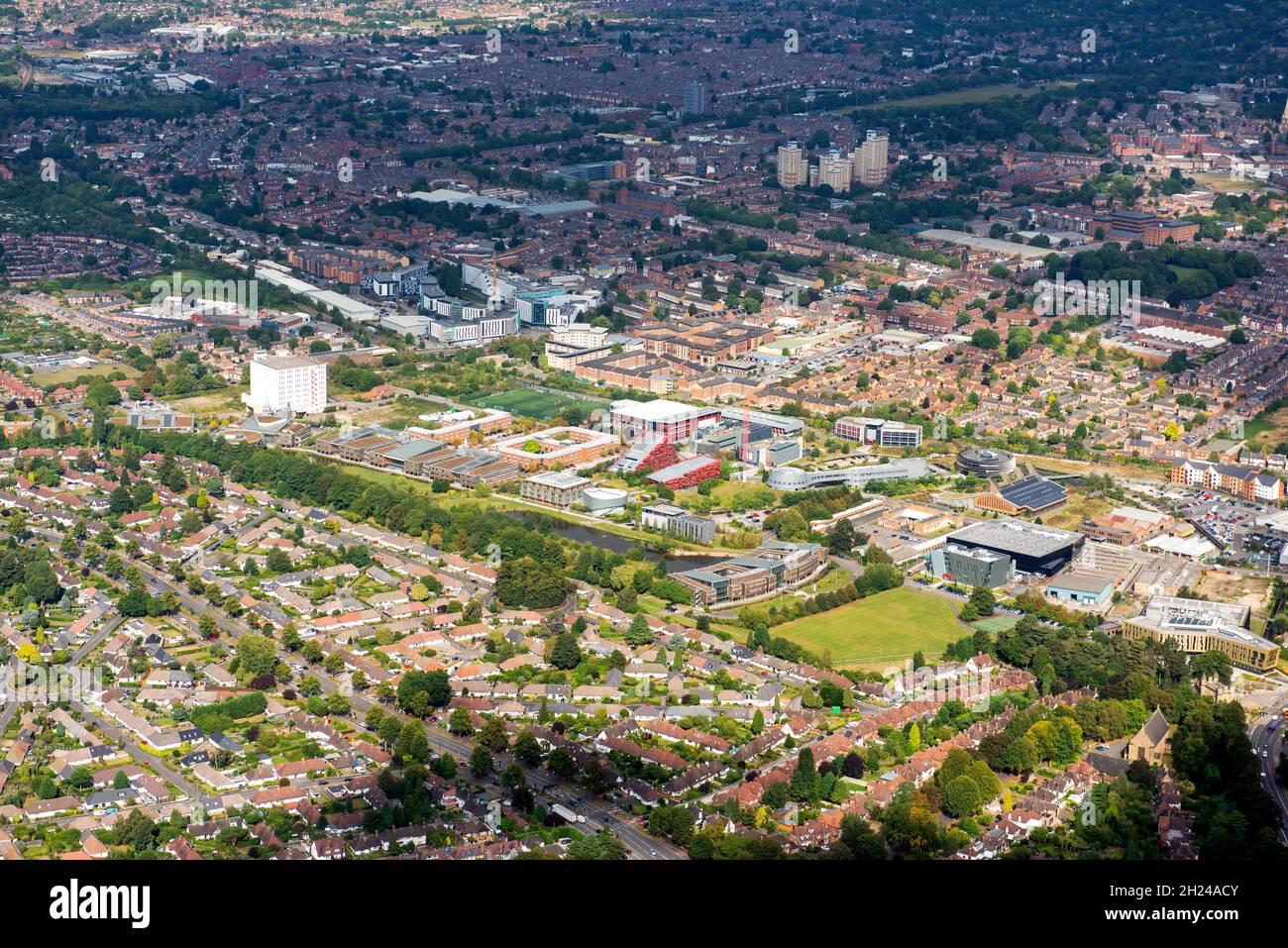 Aerial Image Of Jubilee Campus And Surrounding Area In Nottingham ...