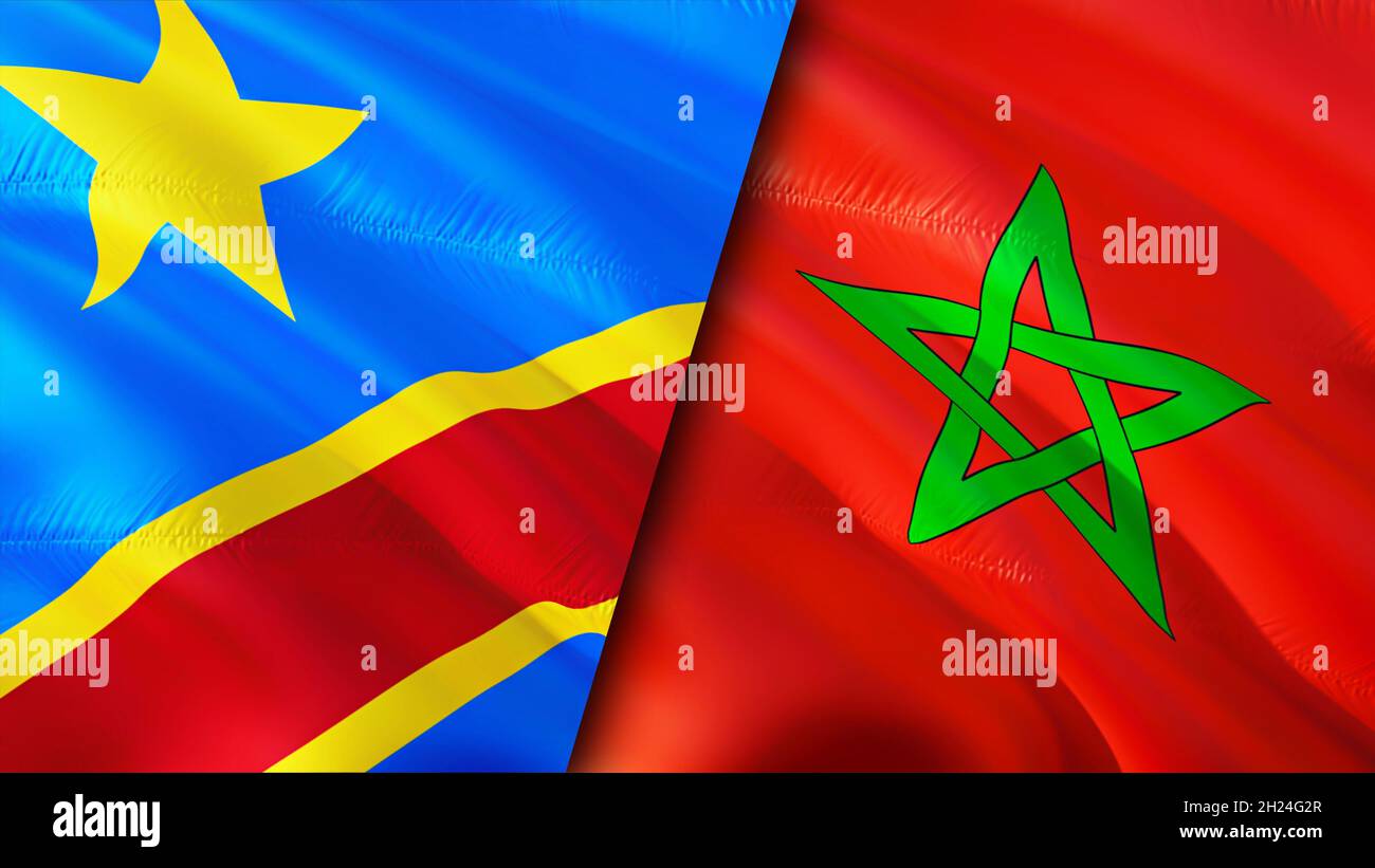 Morocco dr congo flag hires stock photography and images Alamy