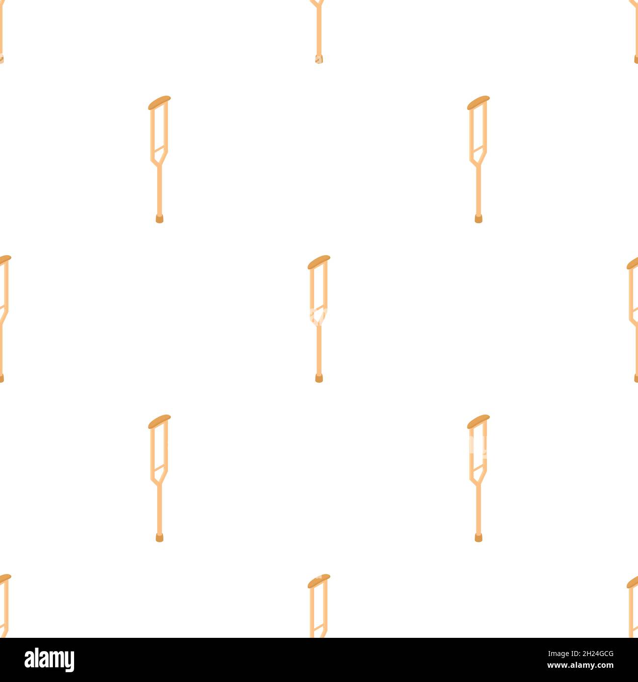 Axillary crutche pattern seamless background texture repeat wallpaper geometric vector Stock Vector