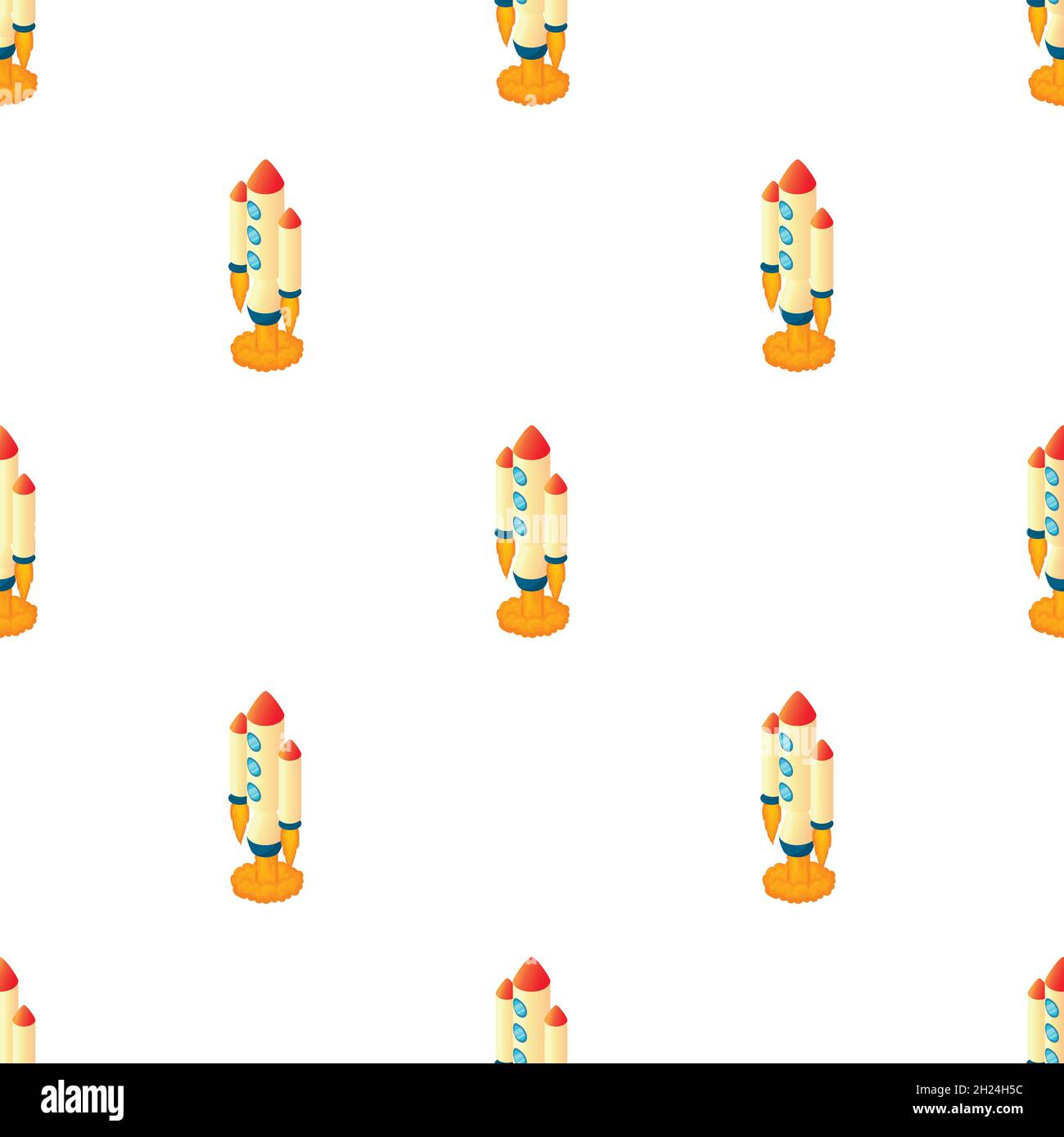 Multi stage rocket pattern seamless background texture repeat wallpaper ...