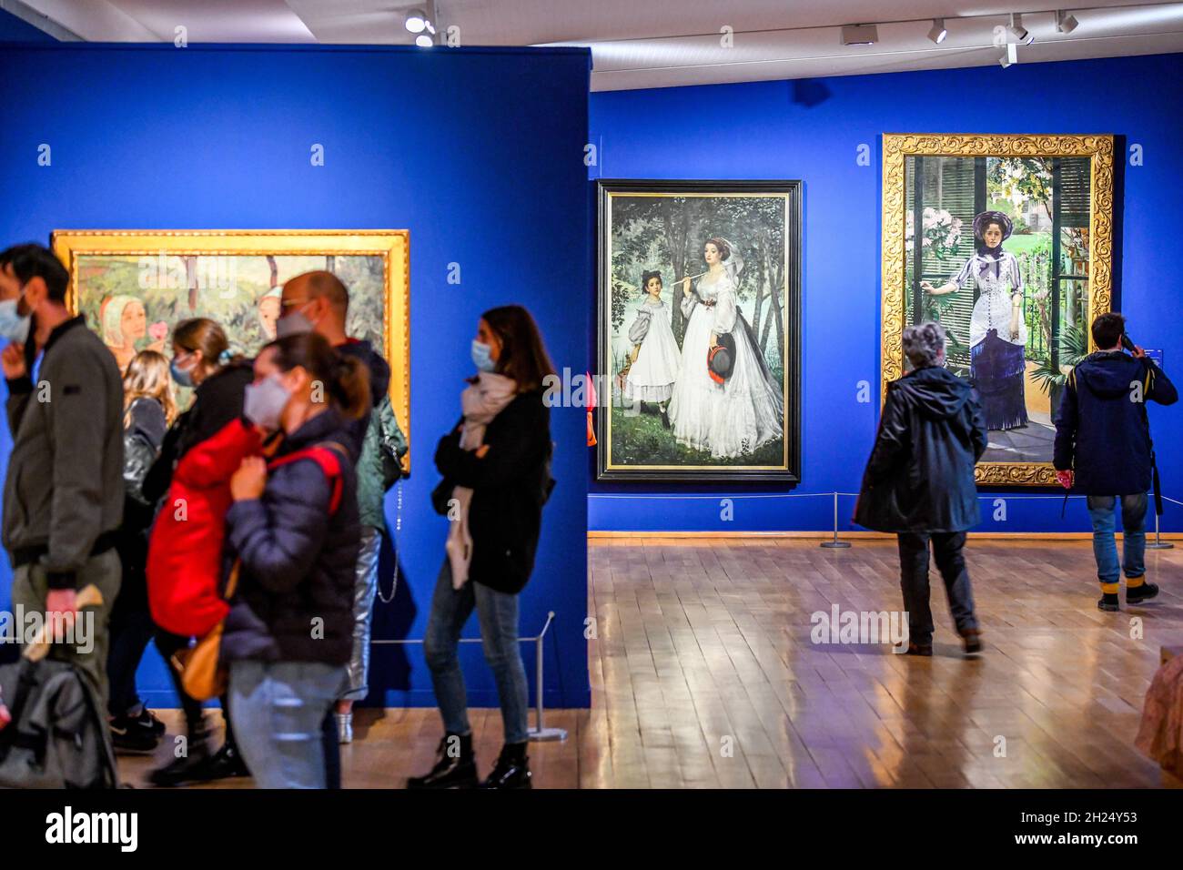 Giverny (northern France): Museum of Impressionism Stock Photo