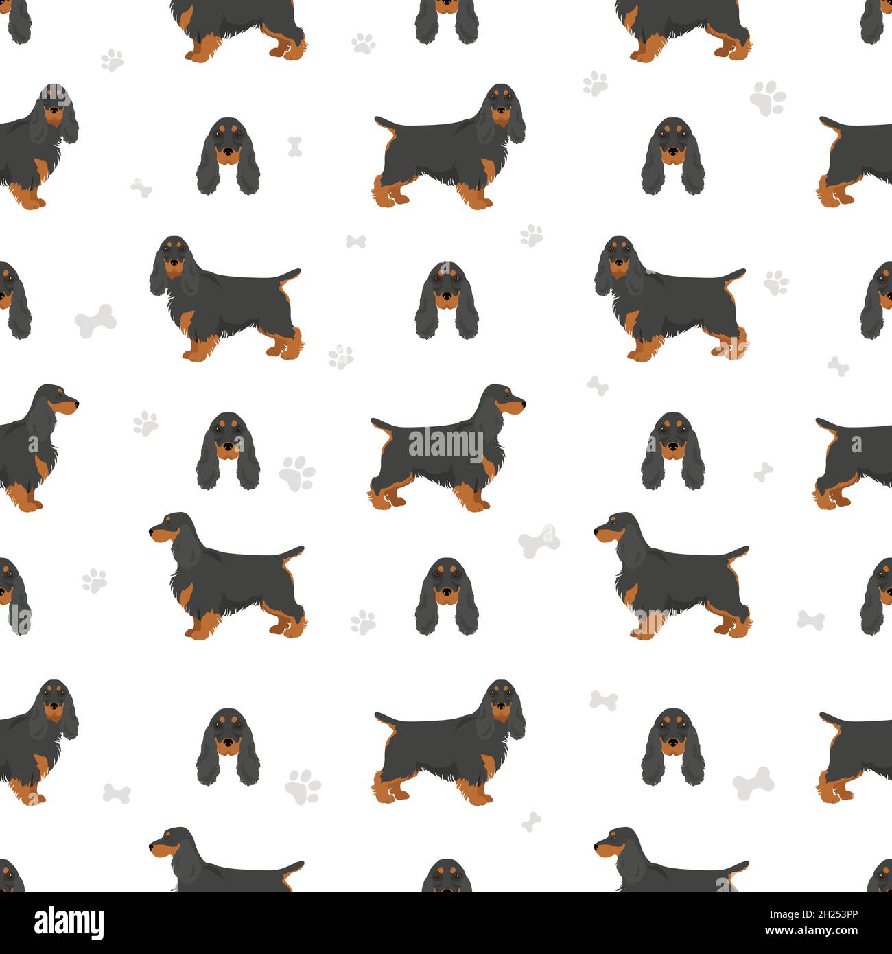 British spaniel Stock Vector Images - Alamy