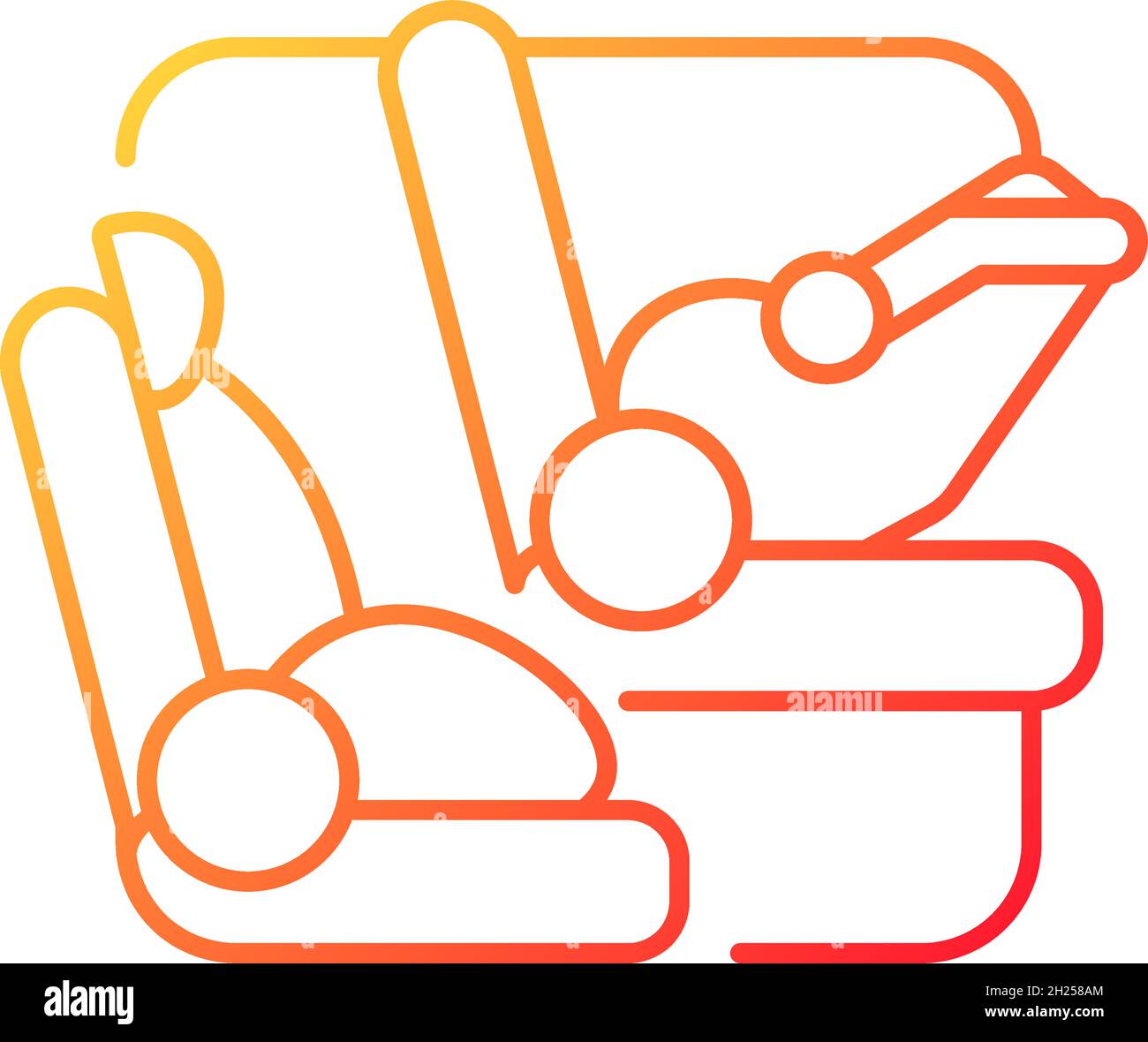 age-appropriate-car-safety-seat-gradient-linear-vector-icon-stock