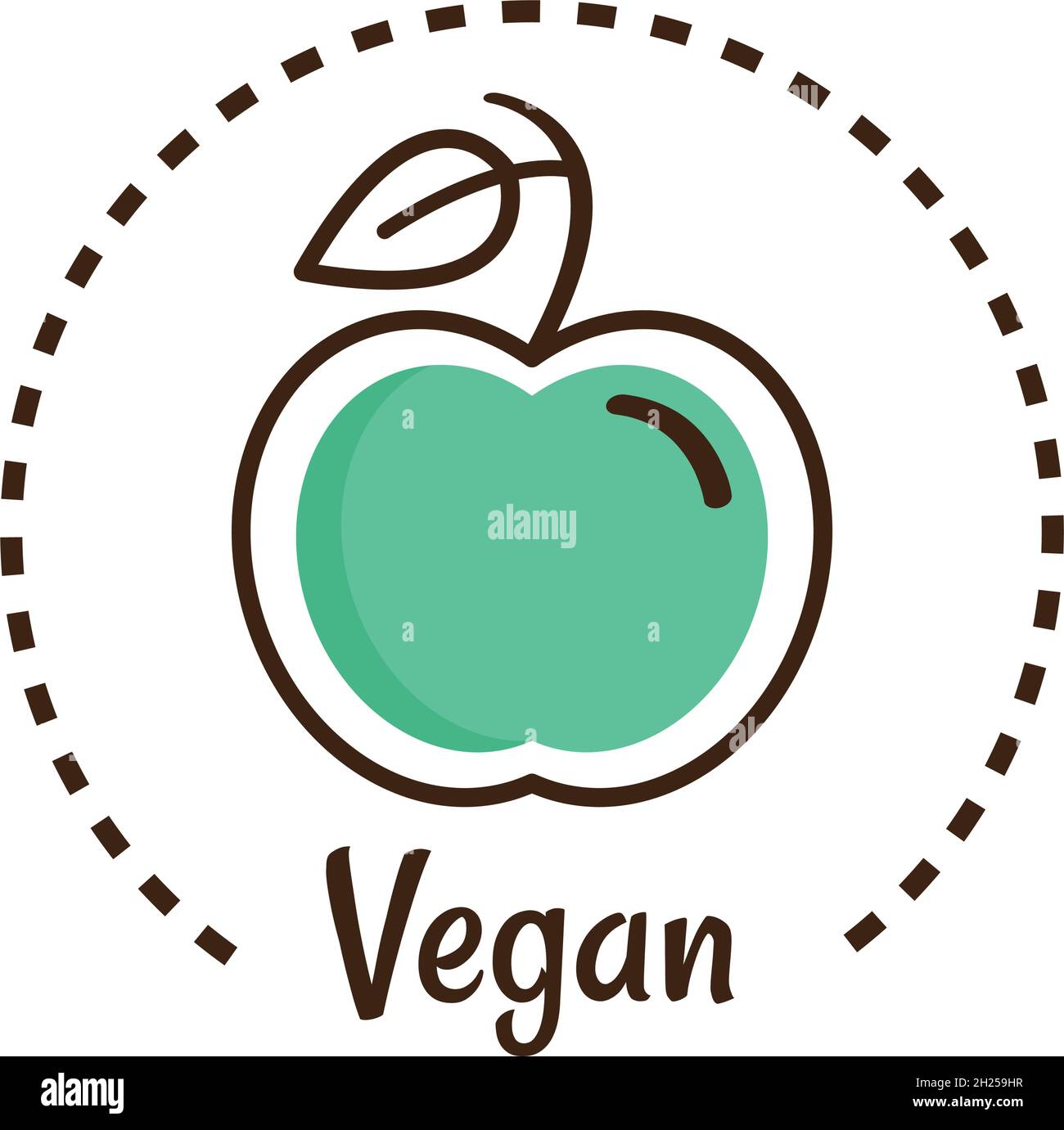 vegan product label Stock Vector Image & Art - Alamy
