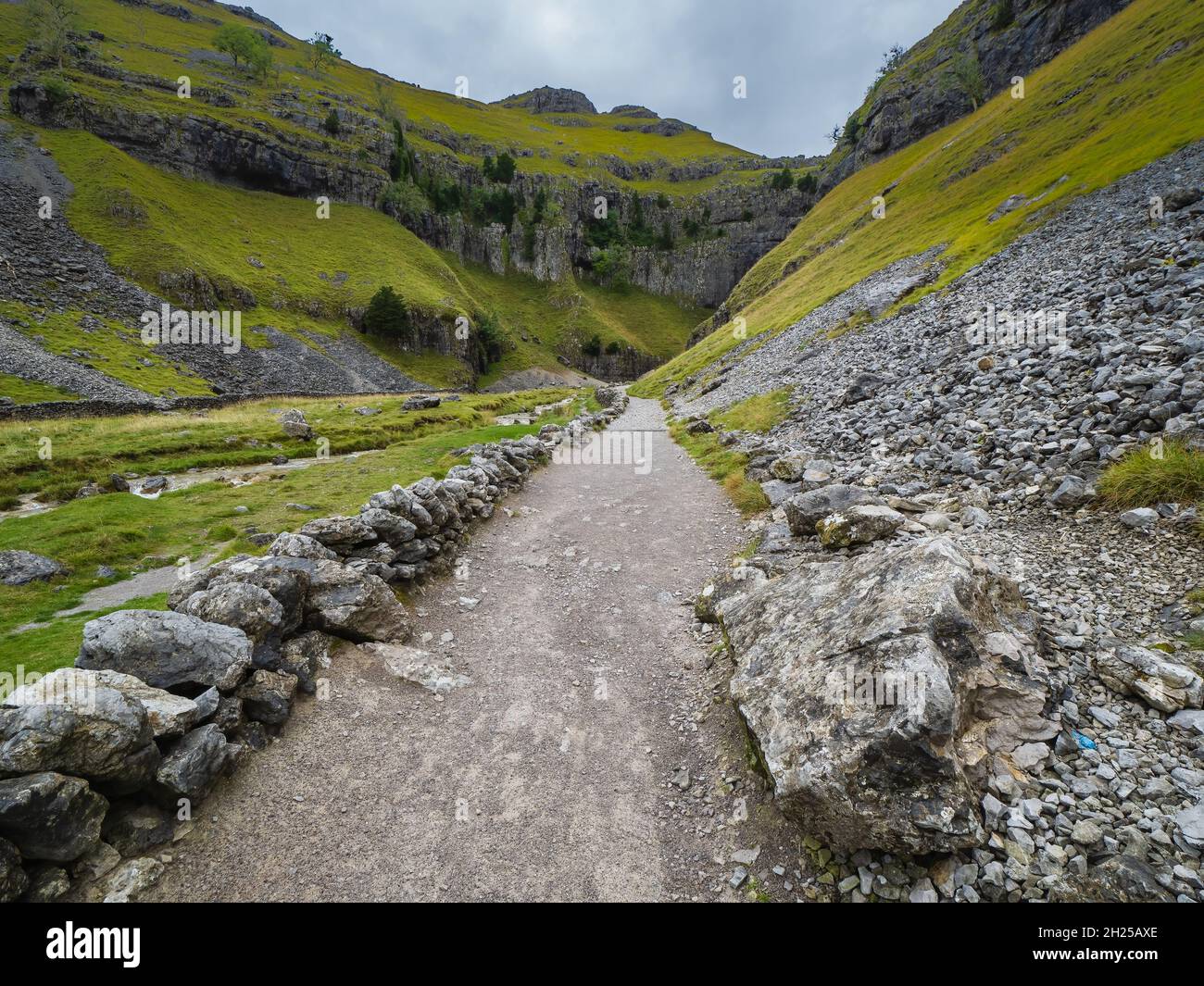 Limestone Ravines Gordale Scar is a limestone ravine 1 mile northeast of Malham, North ...