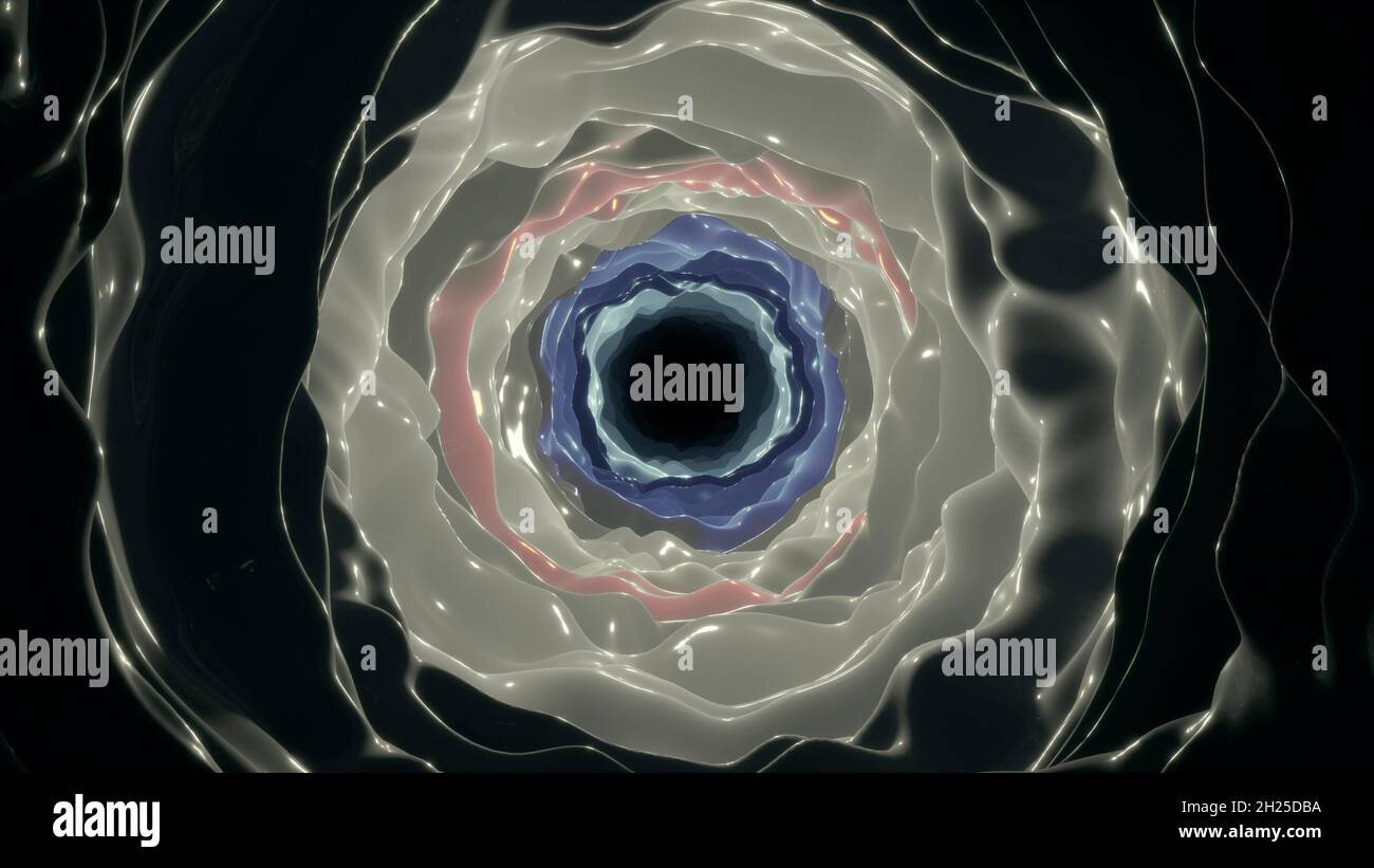 Abstract endless vortex 4K UHD 3D illustration Stock Photo - Alamy