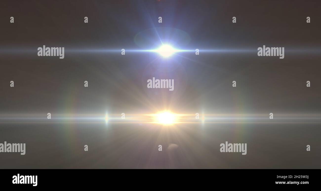 Image of light trails and spots over black background Stock Photo - Alamy