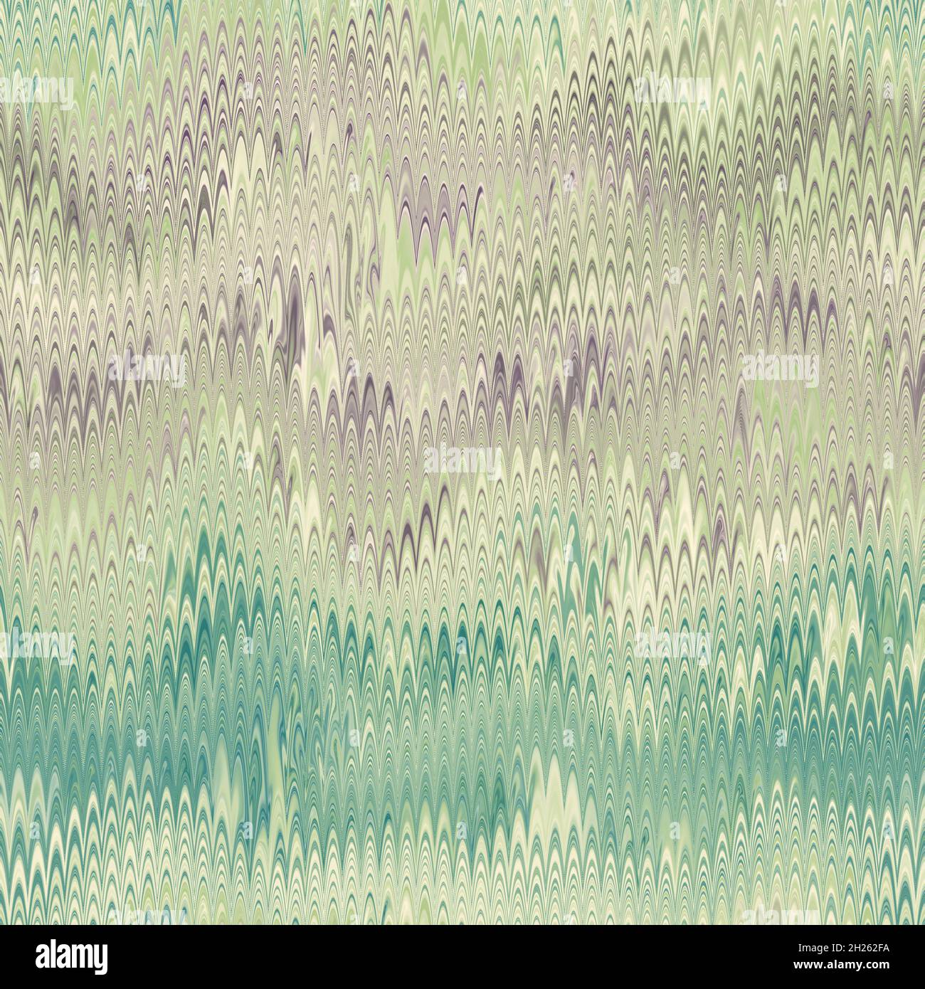 Seamless combed Turkish ebru marble effect surface pattern design for ...