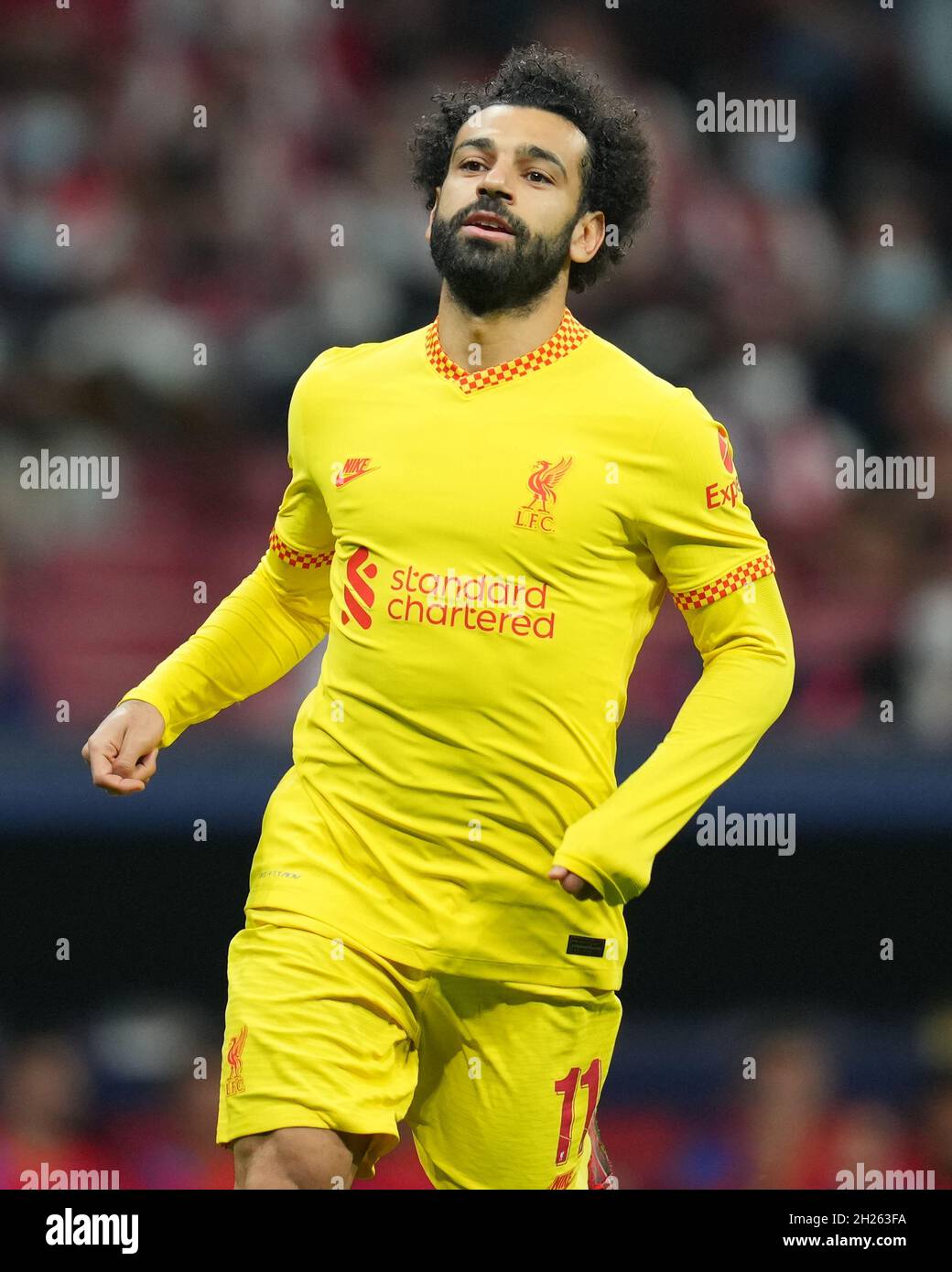 Mohamed Salah of Liverpool FC during the La Liga match between