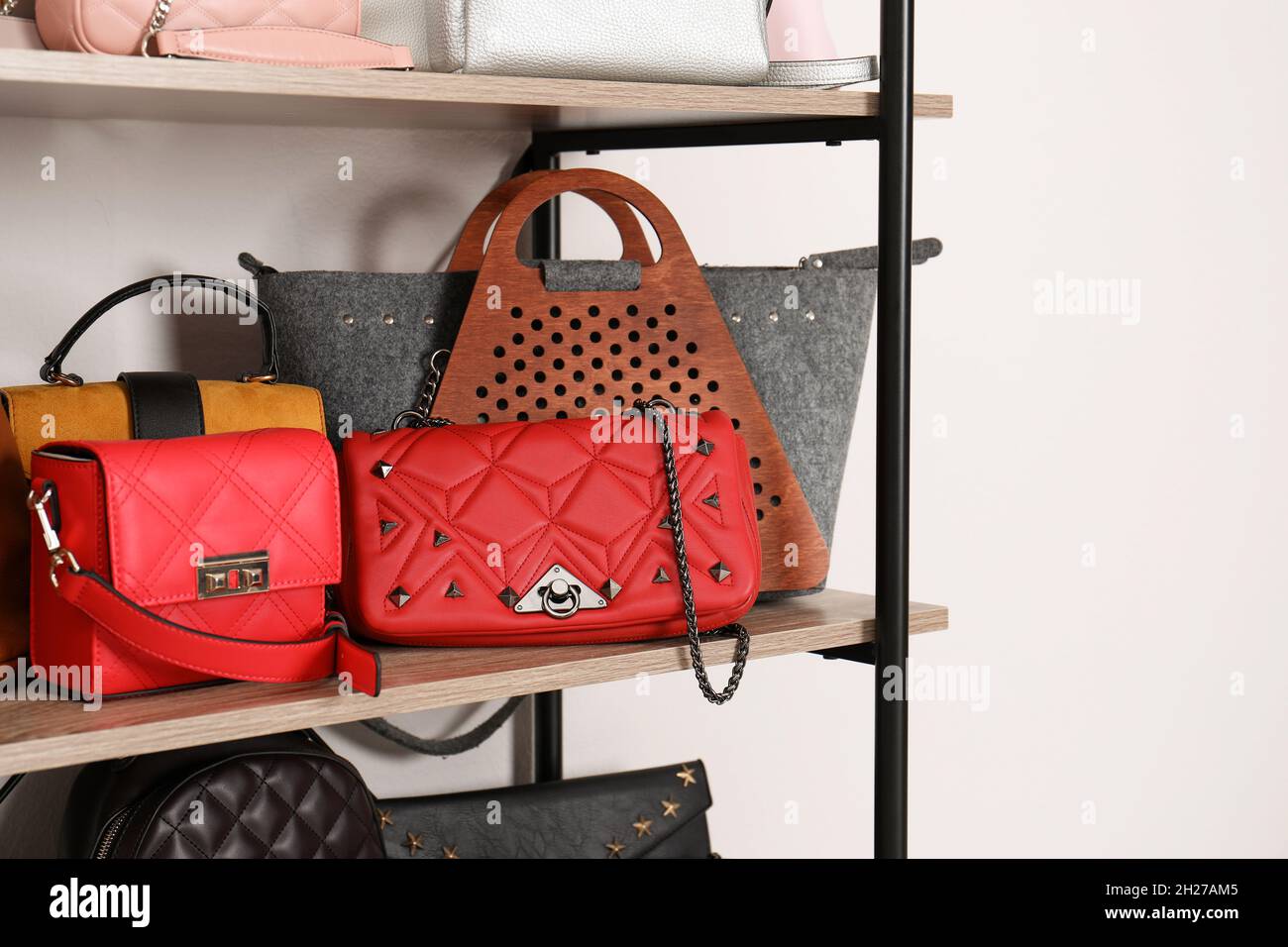 shelving for purses