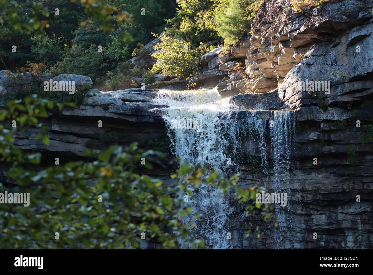 Small lake waterfall high hi res stock photography and images Alamy