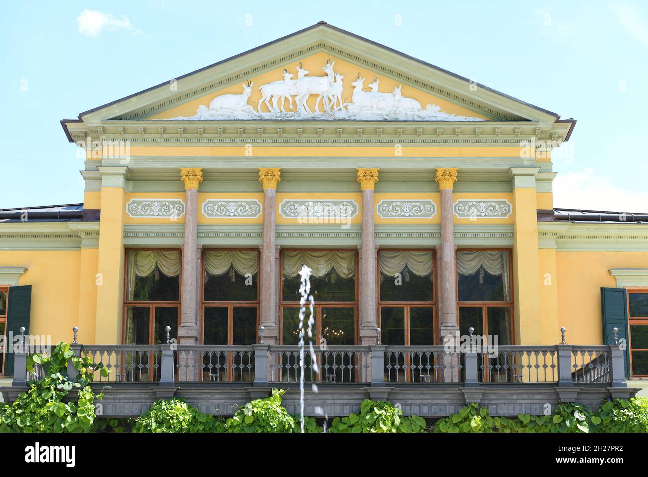 Die Kaiser-Villa in Bad Ischl, Salzkammergut, Oberösterreich, Österreich, Europa - The Kaiser Villa in Bad Ischl, Salzkammergut, Upper Austria, Austri Stock Photo