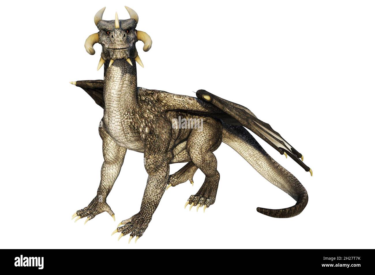 3d dragon hi-res stock photography and images - Alamy