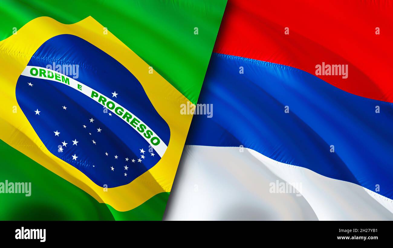 Brazil serbia flag hires stock photography and images Alamy