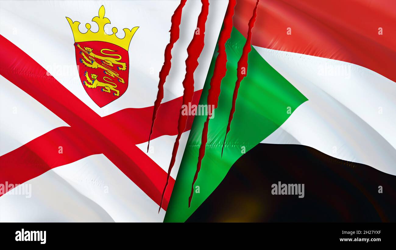 Jersey sudan flag hi-res stock photography and images - Alamy