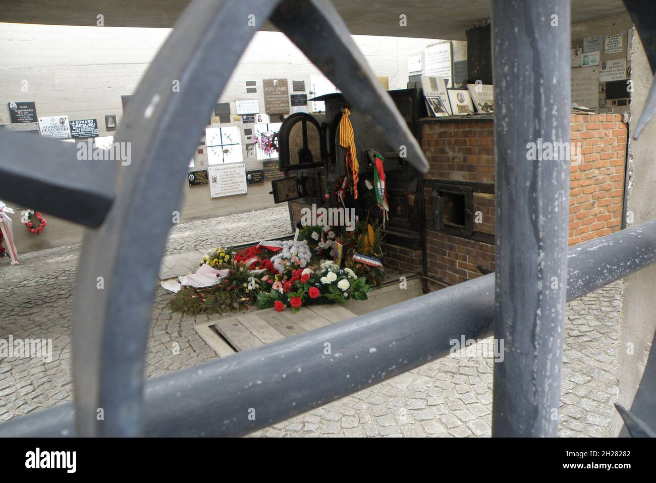 Ehemaliges Konzentrationslager Gusen, Österreich, Europa. - Former Gusen concentration camp, Austria, Europe. Stock Photo