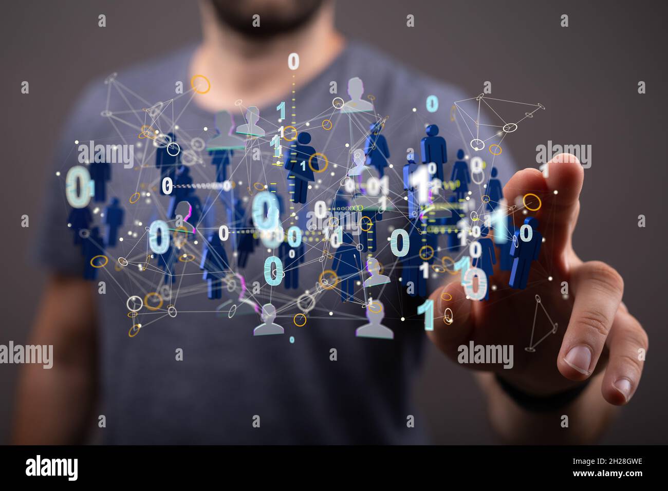 3D rendered connected symbols for interactive and global communication ...