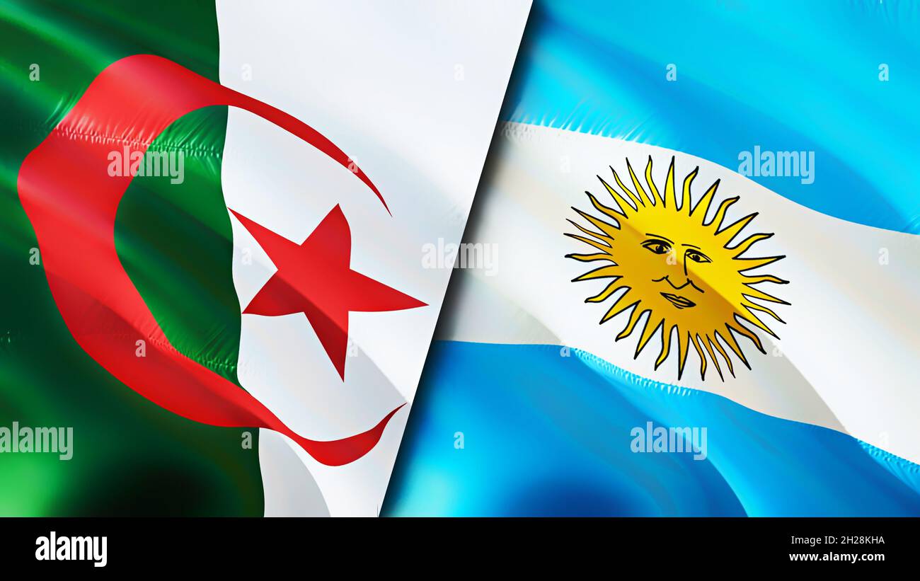 Algeria argentina flag hi-res stock photography and images - Alamy