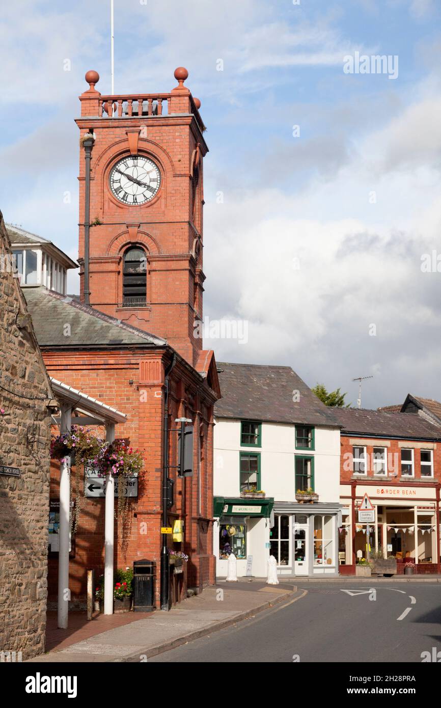 The Market Hall, Kington, Herefordshire Stock Photo Alamy