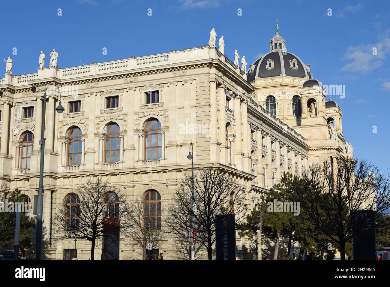 Das Naturhistorische Museum in Wien (NHM) zählt mit rund 30 Millionen Sammlungsobjekten zu den bedeutendsten Naturmuseen der Welt und ist eines der gr Stock Photo