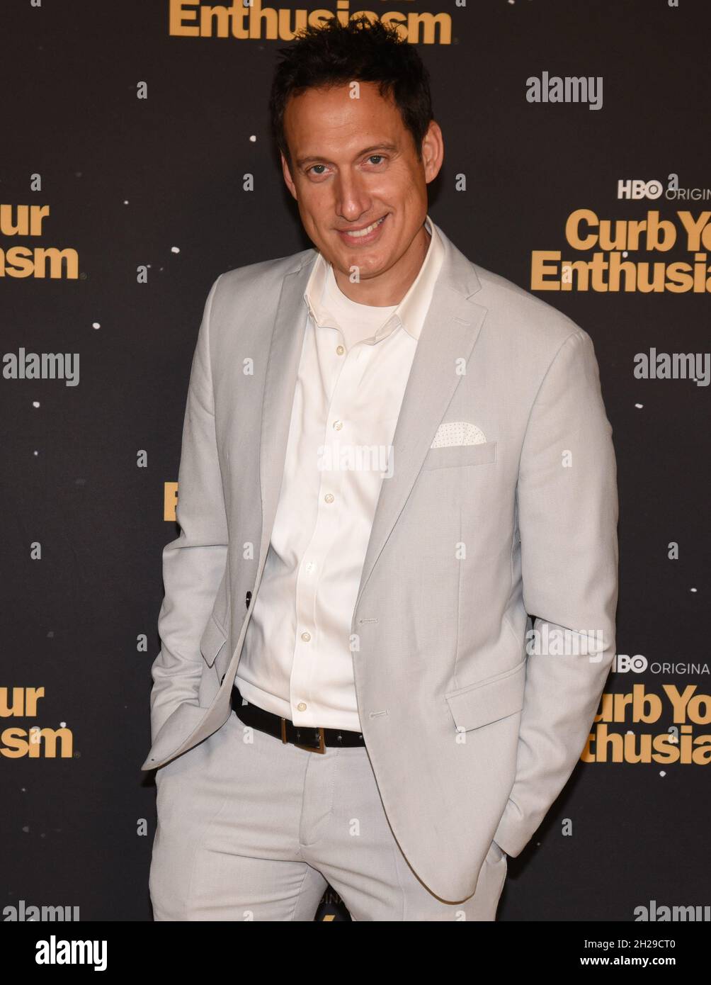 Elon Gold. HBO's ''Curb Your Enthusiasm'' Season 11 Premiere. (Credit Image: © Billy Bennight/AdMedia via ZUMA Press Wire) Stock Photo