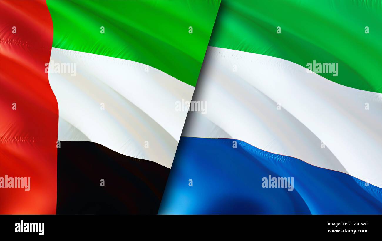 Thiết kế lá cờ Emirates và Sierra Leone - Sự kết hợp giữa hai lá cờ độc đáo này sẽ mang đến cho bạn một trải nghiệm đầy tuyệt vời. Hãy cùng nhìn vào nét độc đáo của các hình ảnh tượng trưng trên lá cờ. Đây là một thiết kế mà bạn sẽ không muốn bỏ qua.