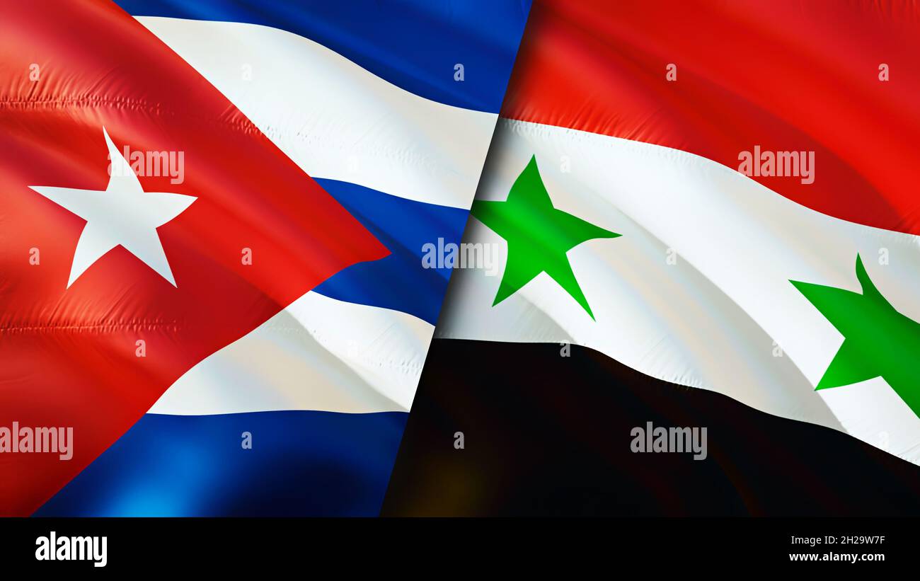Cuba syria flag hires stock photography and images Alamy