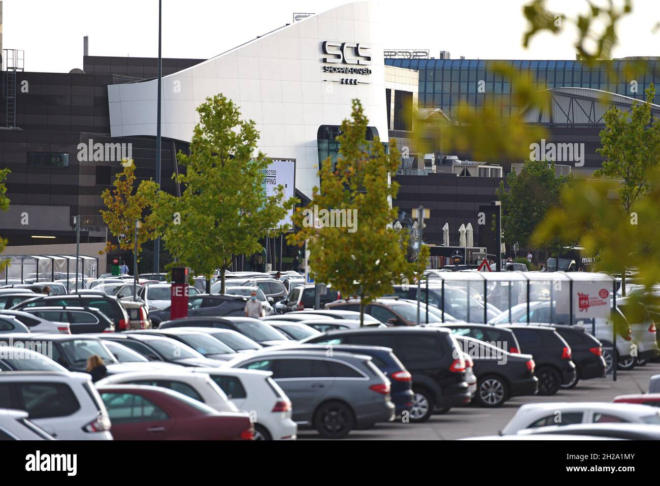 Das Einkaufszentrum SCS im Süden von Wien, eines der größten in Europa The shopping center SCS